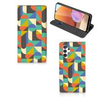 Samsung Galaxy A32 4G | A32 5G Enterprise Editie | Hoesje met Magneet | Funky Retro