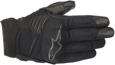 ALPINESTARS Faster Gloves, Motorhandschoenen zomer, Zwart-Zwart