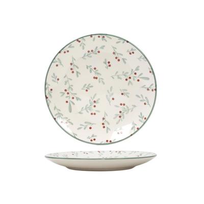 Svenska Living Bord 'berry' groen ø19,5cm