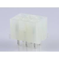 Molex 10844062 Female header, inbouw (standaard) Totaal aantal polen: 6 Rastermaat: 6.35 mm Inhoud: 1 stuk(s) Carton - thumbnail