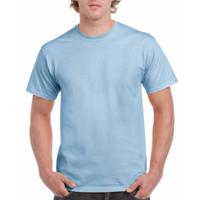 T-shirts lichtblauw voor heren - zware 200gr kwaliteit - Basic shirts - Katoen - Korte mouwen