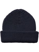 Applied Art Forms ribbed wool beanie - Gris - thumbnail