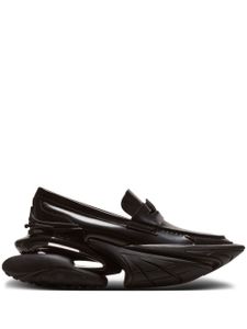 Balmain mocassins Main Lab Unicorn - Noir