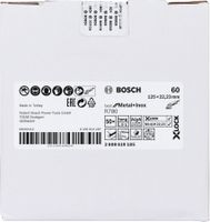 Bosch Accessoires X-LOCK Fiberschijf, 115mm, G36, R780 Best for Metal + Inox - 1 stuk(s) - 2608619177 - thumbnail