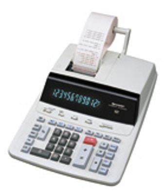 Citizen SH-CS2635RHGYS Calculator Sharp CS2635RHGYSE Grijs Print