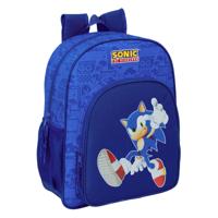 Schoolrugzak Sonic Blauw 32 x 38 x 12 cm