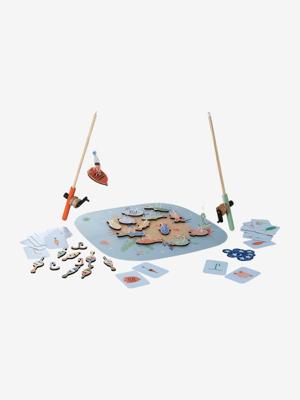 Hengelsportspel van FSC®-hout blauw