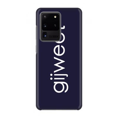 Gijweet: Volledig geprint Samsung Galaxy S20 Ultra Hoesje