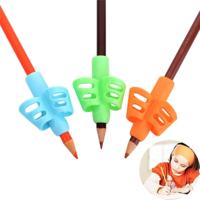 10 stuks niet-toxisch kinderen potlood schrijven Aid grip houding correctie tools Random kleur levering