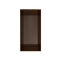 Hotbath &MORE Inbouwbox of inbouwnis - 30x15x10 - frameless - Tuscan bronze BOX015FTB