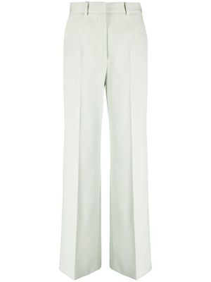 Lanvin pantalon de tailleur à taille haute - Vert