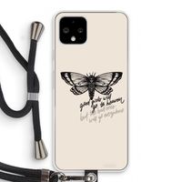 Good or bad: Pixel 4 Transparant Hoesje met koord