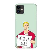 Gimme a call: Volledig geprint iPhone 11 Hoesje - thumbnail