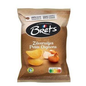 Brets Brets - Zilveruitjes Chips 125 Gram 10 Stuks