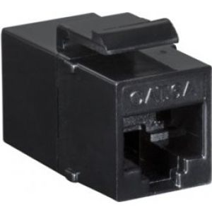 LogiLink NK4014 RJ-45 RJ-45 Zwart cat6a keystone