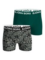 Bjorn Borg Bamboo Boxershorts 2-pack groen-zwart Bjorn Borg Bamboo Boxershorts 2-pack groen-zwart