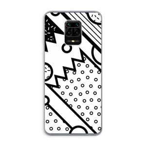Pop Art #4: Xiaomi Redmi Note 9 Pro Transparant Hoesje