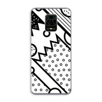 Pop Art #4: Xiaomi Redmi Note 9 Pro Transparant Hoesje