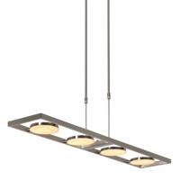 Steinhauer Hanglamp Soleil 4 lichts 2e kans- L 90 cm mat chroom