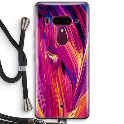 Phoenix: HTC U12+ Transparant Hoesje met koord