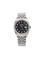 Rolex montre Datejust 36 mm pre-owned (2017) - Noir