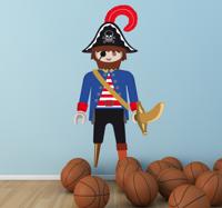 Sticker Piraat Playmobil