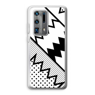 Pop Art #5: Huawei P40 Pro Plus Transparant Hoesje