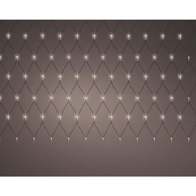 LED netverlichting 96 led warm-wit 1 x 1.3 m