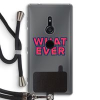 Whatever: Sony Xperia XZ2 Transparant Hoesje met koord