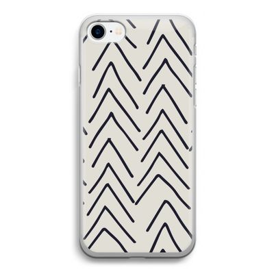 Marrakech Arrows: iPhone SE 2020 Transparant Hoesje