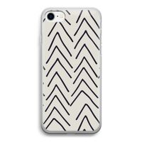 Marrakech Arrows: iPhone SE 2020 Transparant Hoesje
