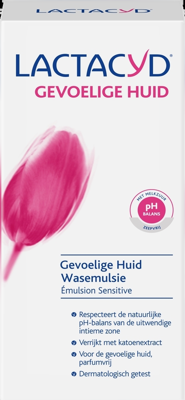 Lactacyd Wasemulsie Gevoelige Huid 200ml