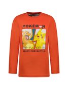 Tygo & Vito Jongens shirt 'Pokemon' - Donker oranje - thumbnail