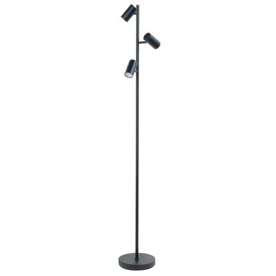 Highlight VloerlampBurgos 3-lichts zwart - V4729.01