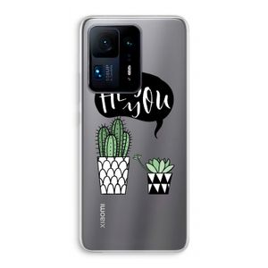 Hey you cactus: Xiaomi Mi Mix 4 Transparant Hoesje