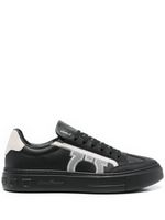 Ferragamo baskets à imprimé Gancini - Noir