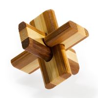 Eureka 3D Bamboo Breinpuzzel Doublecross **