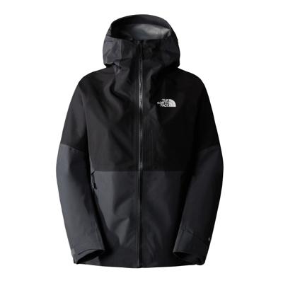 The North Face Jazzi Gtx Jas Dames Softshell Asphalt Grey - TNF Black XL