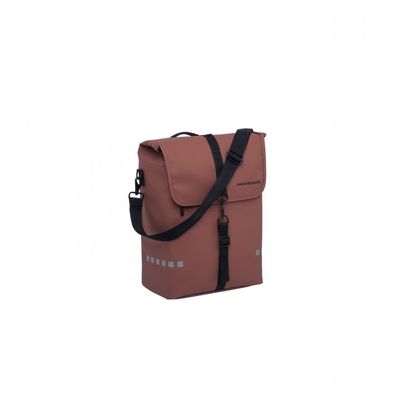 New Odense single - ruime enkele fietstas - unisex - waterafstotend polyester - rust - 17,5l