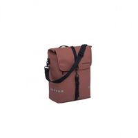 Newlooxs Odense Single ruime enkele fietstas unisex waterafstotend polyester rust 17,5L - thumbnail