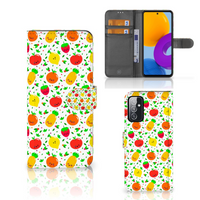 Samsung Galaxy M52 Book Cover Fruits