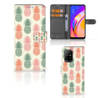 OPPO Reno5 Z | A94 5G Book Cover Ananas - thumbnail