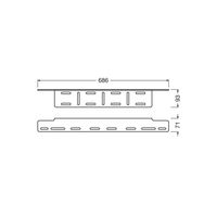 OSRAM Houder LICENSE PLATE BRACKET AX LEDDL ACC 103 (b x h x d) 686 x 71 x 93 mm - thumbnail