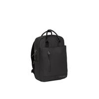 New Rebels Bruce Miami Rugzak 9L Waterafstotende Laptop Rugtas 13 inch Schooltas en Werktas van PU Nylon Comfortabel Comp 9L Black