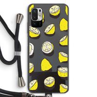 When Life Gives You Lemons...: Xiaomi Redmi Note 10 5G Transparant Hoesje met koord