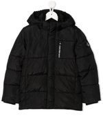 Calvin Klein Kids doudoune à logo imprimé - Noir