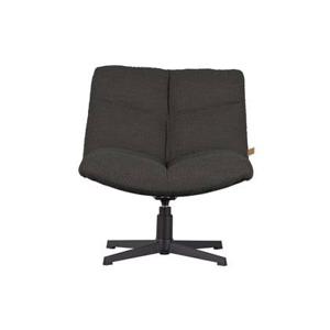 Woood Vinny Fauteuil - Bouclé - Antraciet