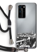 Marrakech Skyline : Huawei P40 Pro Transparant Hoesje met koord