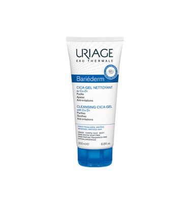 Bariederm cleansing cica gel irritated skin