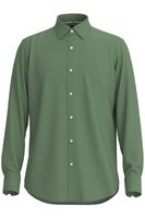 BOSS Regular Fit Overhemd groen, Effen - thumbnail
